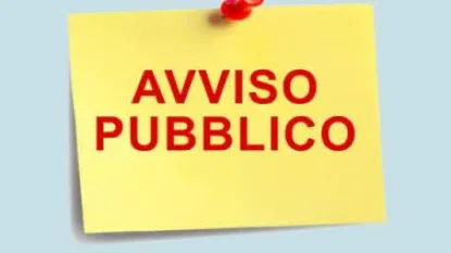 Avviso pubblico