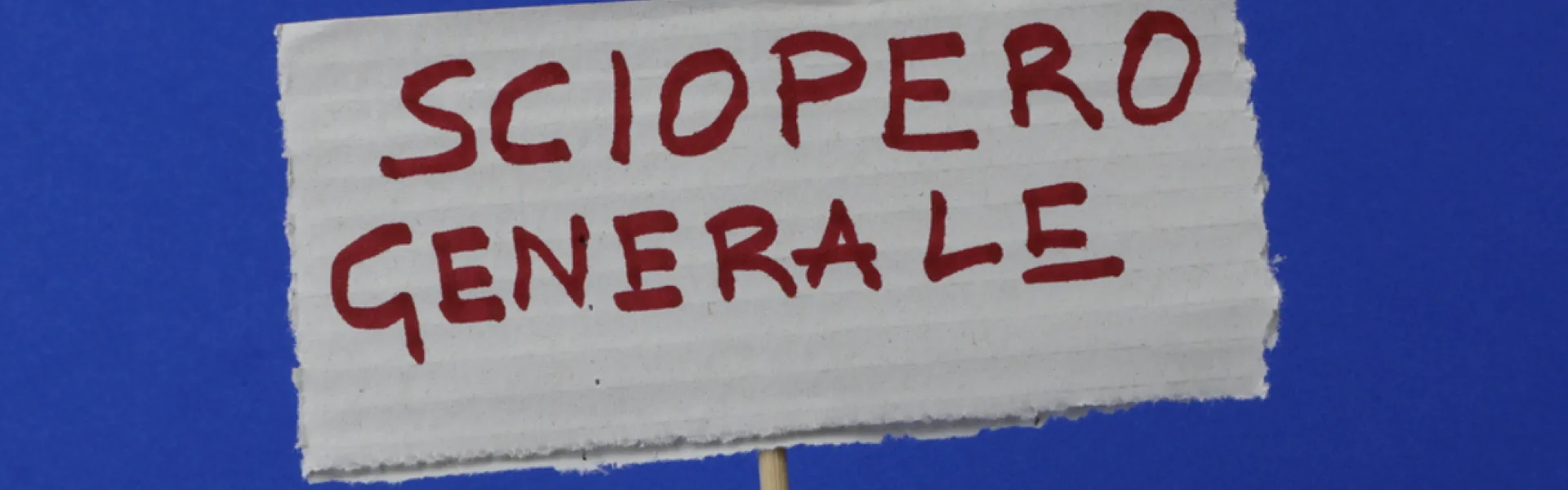 Immagine sciopero