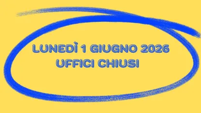 chiusura uffici il 1 giugno 10126