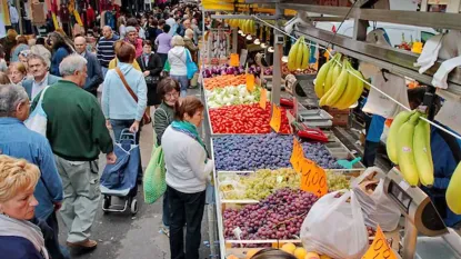 scorcio del mercato