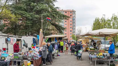 scorcio del mercato