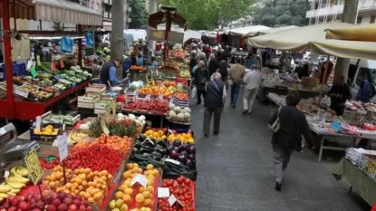 scorcio del mercato
