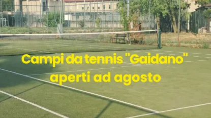 Campi tennis Gaidano