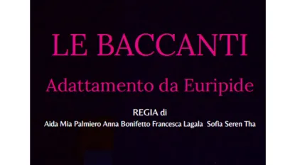 Sconfini Giovani 2026_ Le Baccanti