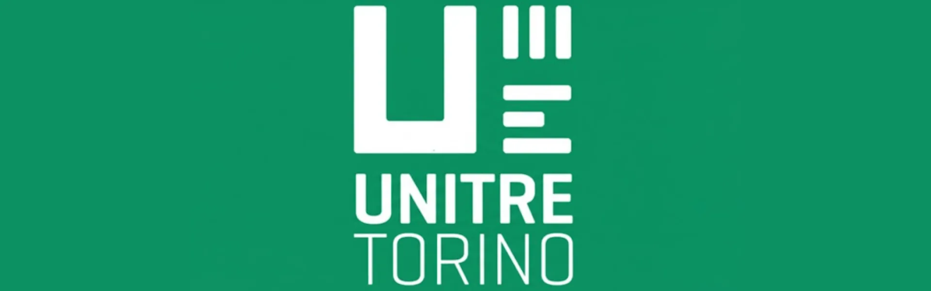 Logo Unitre su sfondo verde