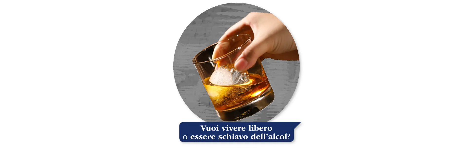 Immagine giuda della campagna contro l'alcolismo dell'Associazione Alcolisti Anonimi
