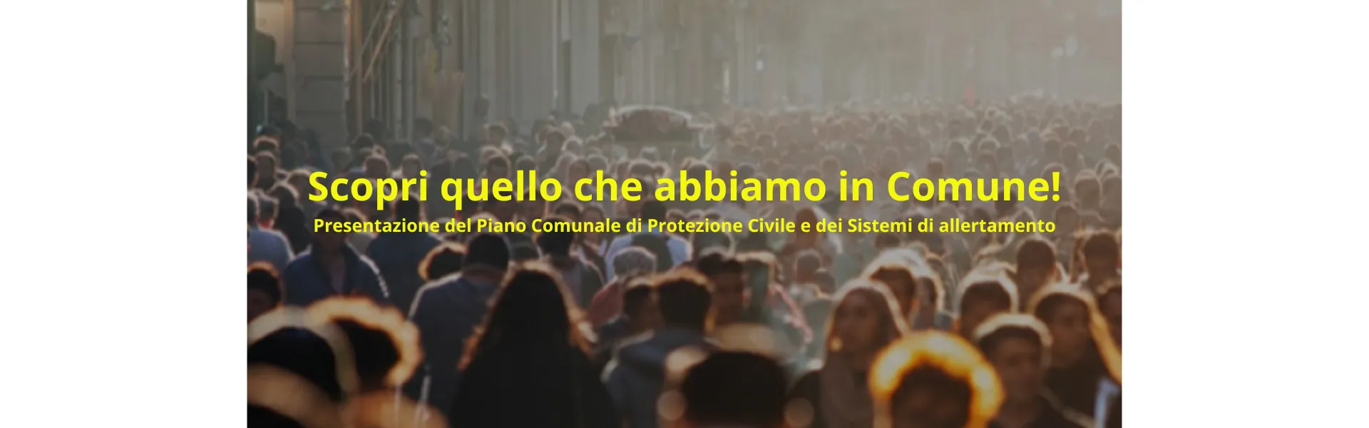 Incontri Formativi della Protezione civile