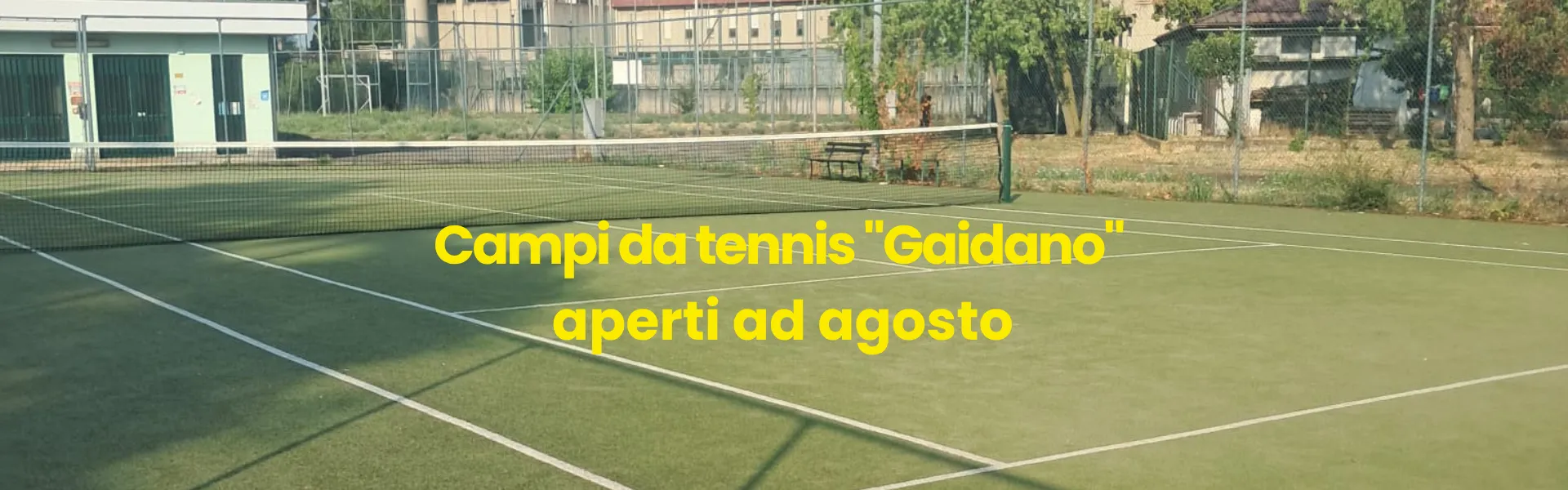 Campi tennis Gaidano