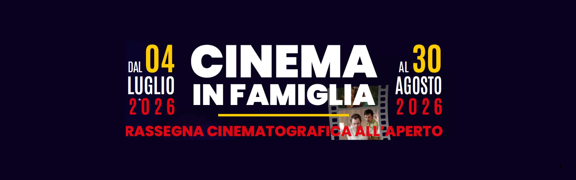 Cinema in famiglia