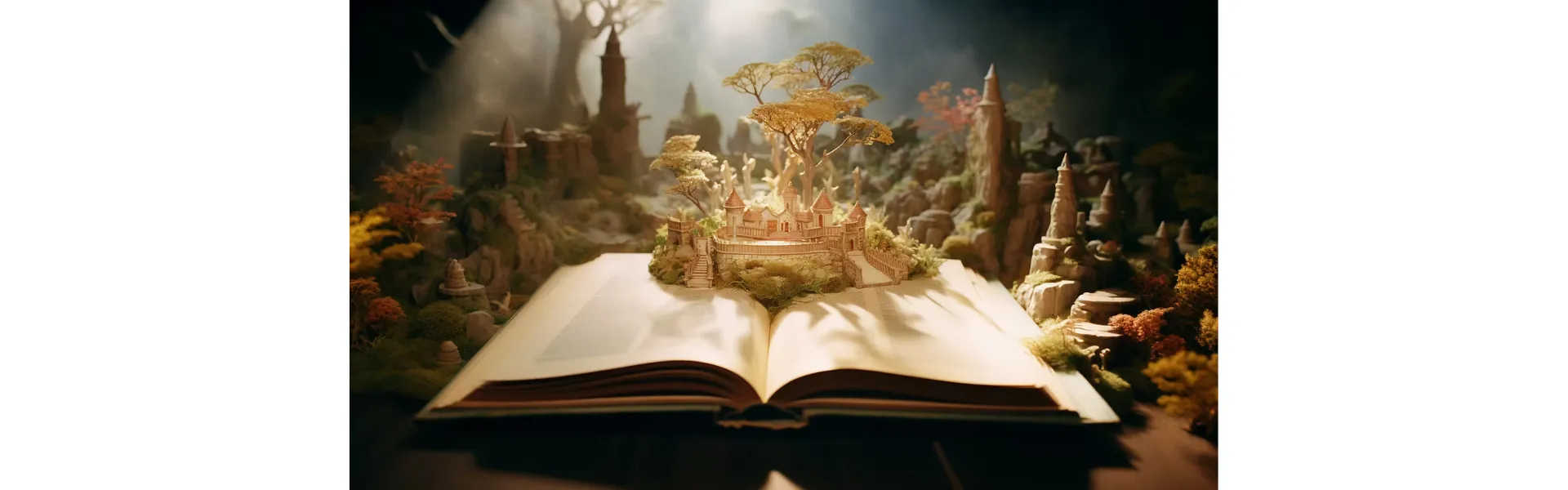 un grande libro antico aperto