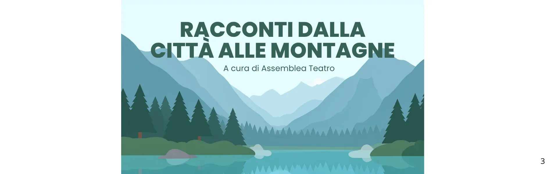 dipinto paesaggio montano