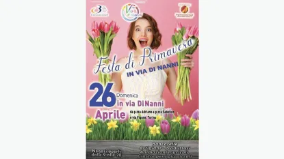 Festa di Primavera - 26 Aprile 2026 in Via Dante di Nanni