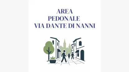 Area pedonale via dante di nanni