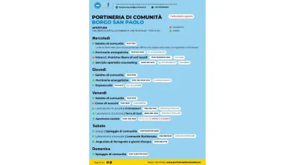 programma portineria borgo san paolo agosto