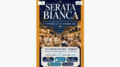 serata bianca via monginevro
