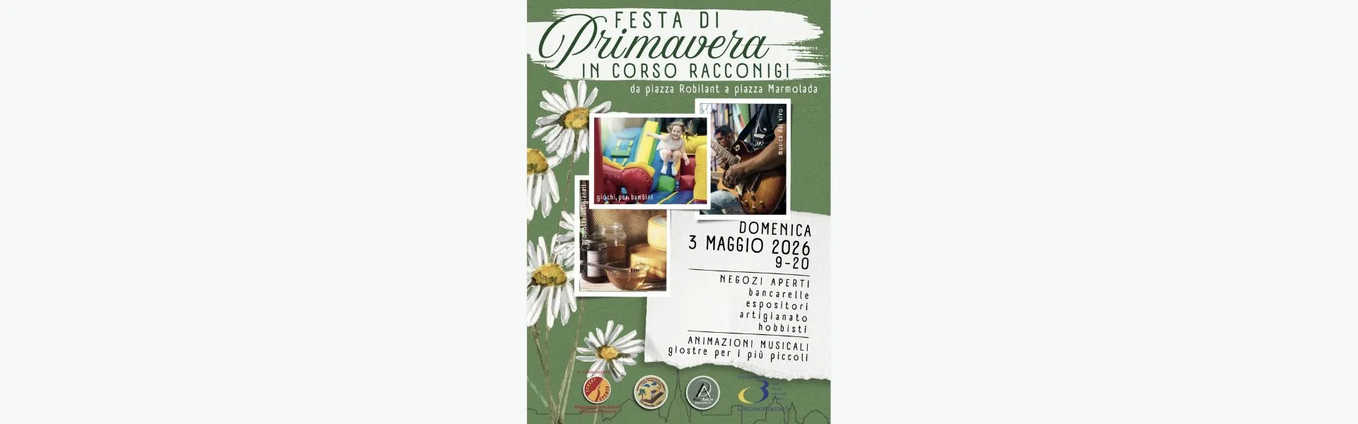 Festa di Primavera -3 MAGGIO 2026 in Corso Racconigi