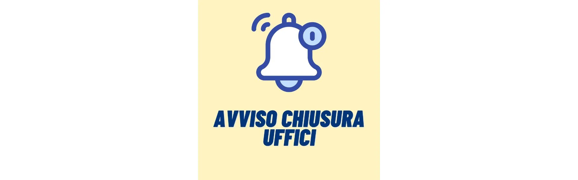 avviso chiusura uffici 1 giugno