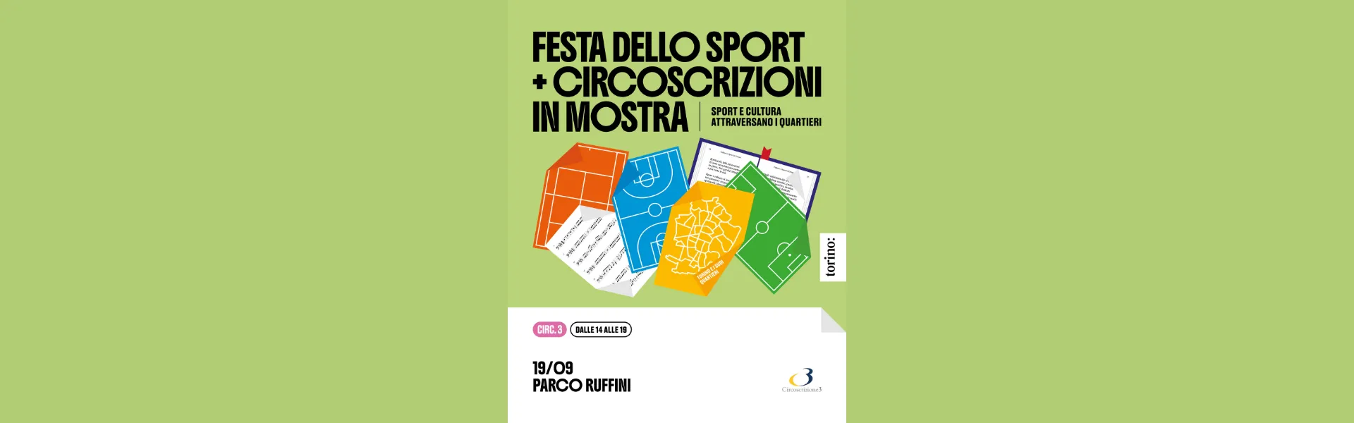 Festa dello sport e circoscrizioni in mostra