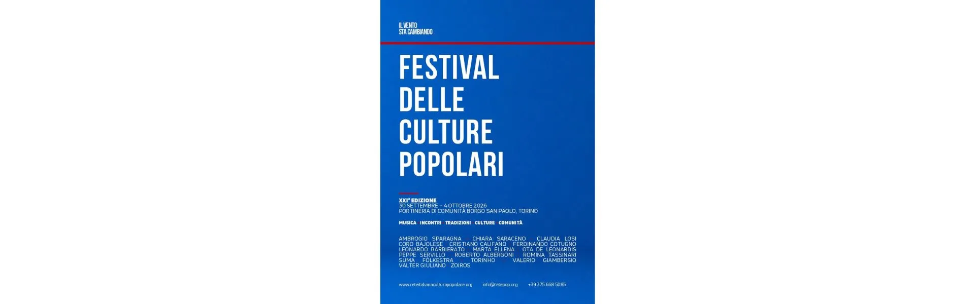 festival delle culture popolari