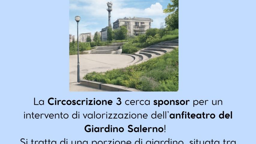 cercasi sponsor anfiteatro