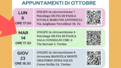 calendario incontri