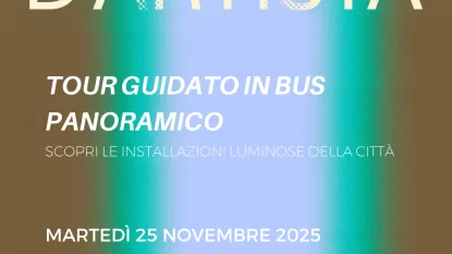 locandina evento luci d'artista