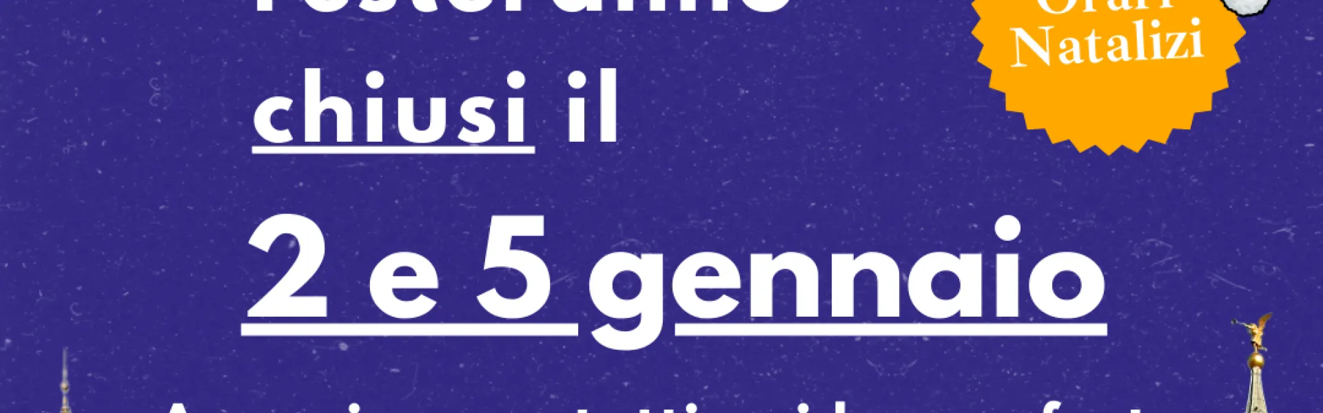 chiusura uffici Natale