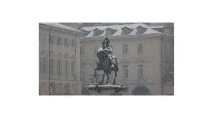 Statua Innevata