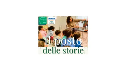 Bambini e Maestra che legge