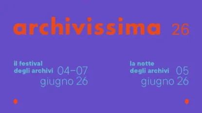 Scritta su fondo viola