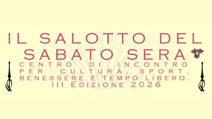 intestazione locandina il salotto del sabato sera