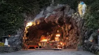 immagine del santuario di lourdes
