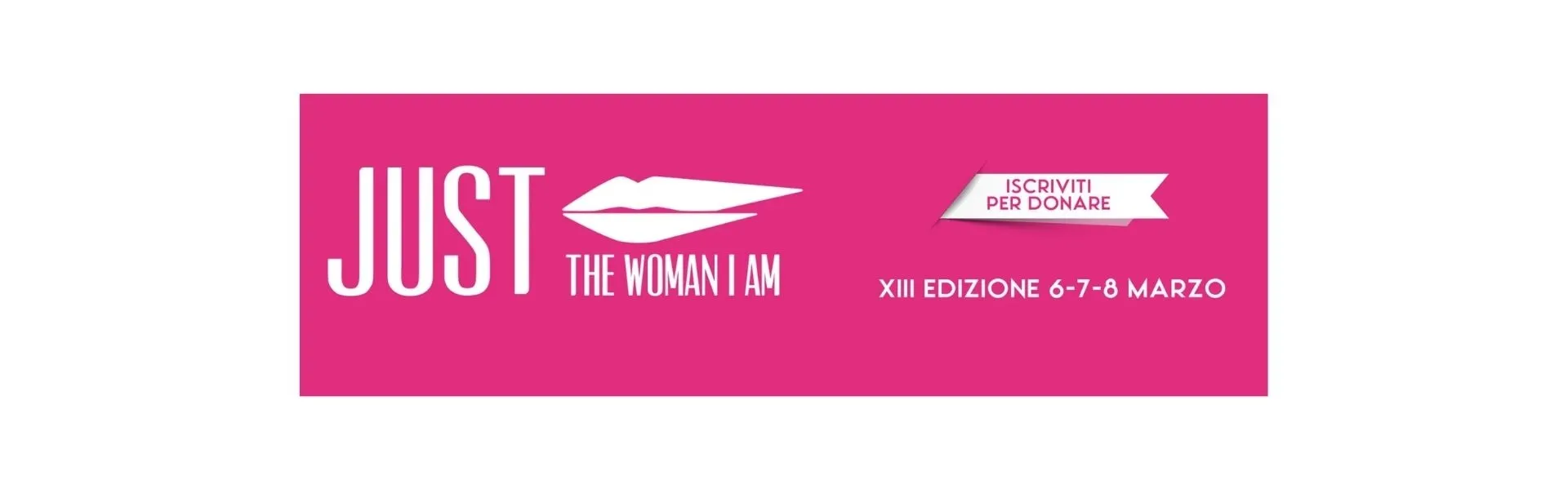 Banner Just Woman I Am