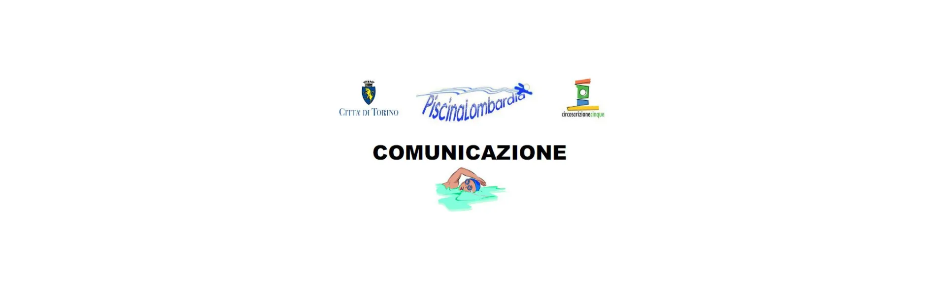 Loghi, comunicazione e nuotatore