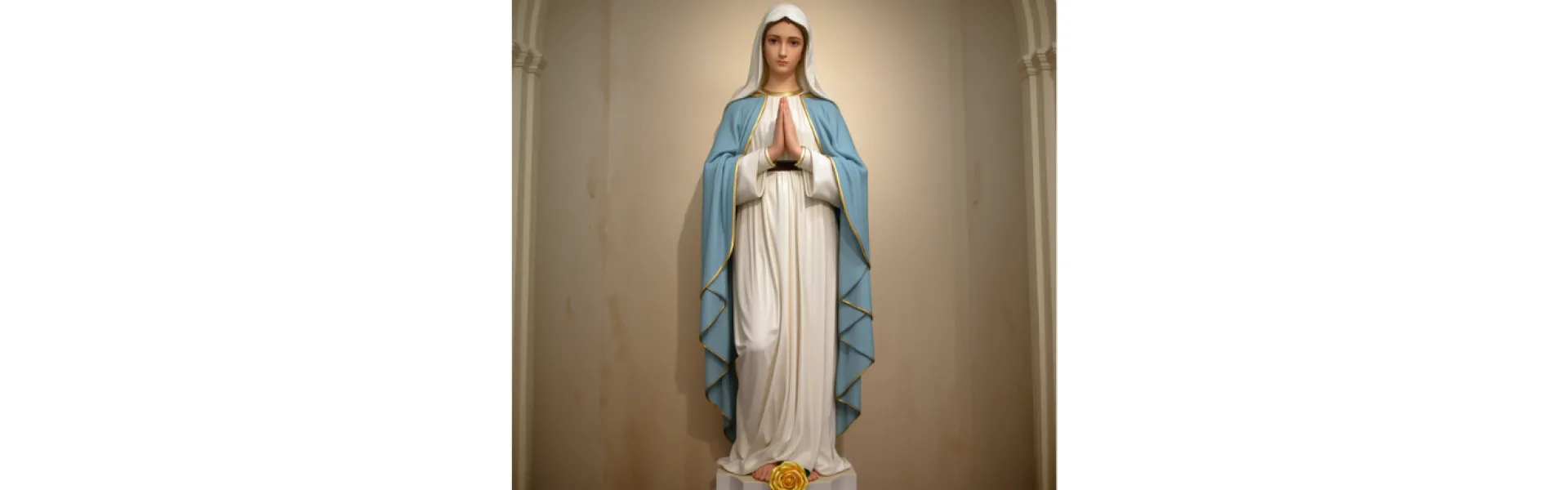 Immagine della Madonna di Lourdes
