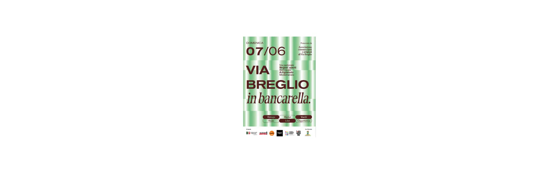Locandina festa di via Breglio