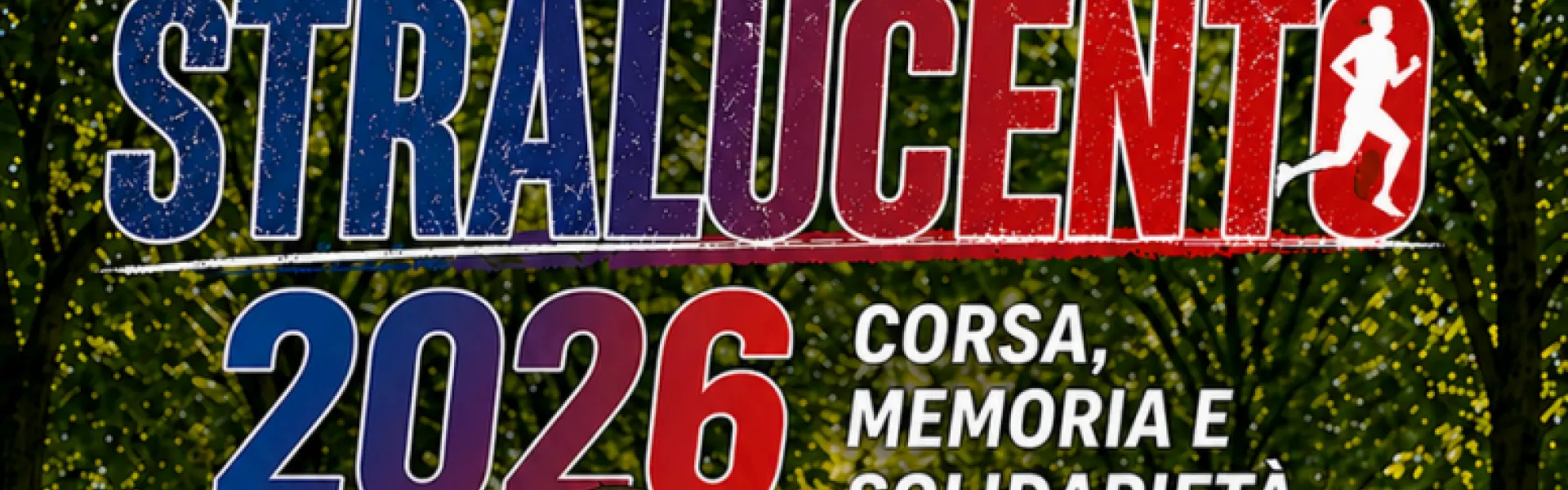 Locandina con atleti
