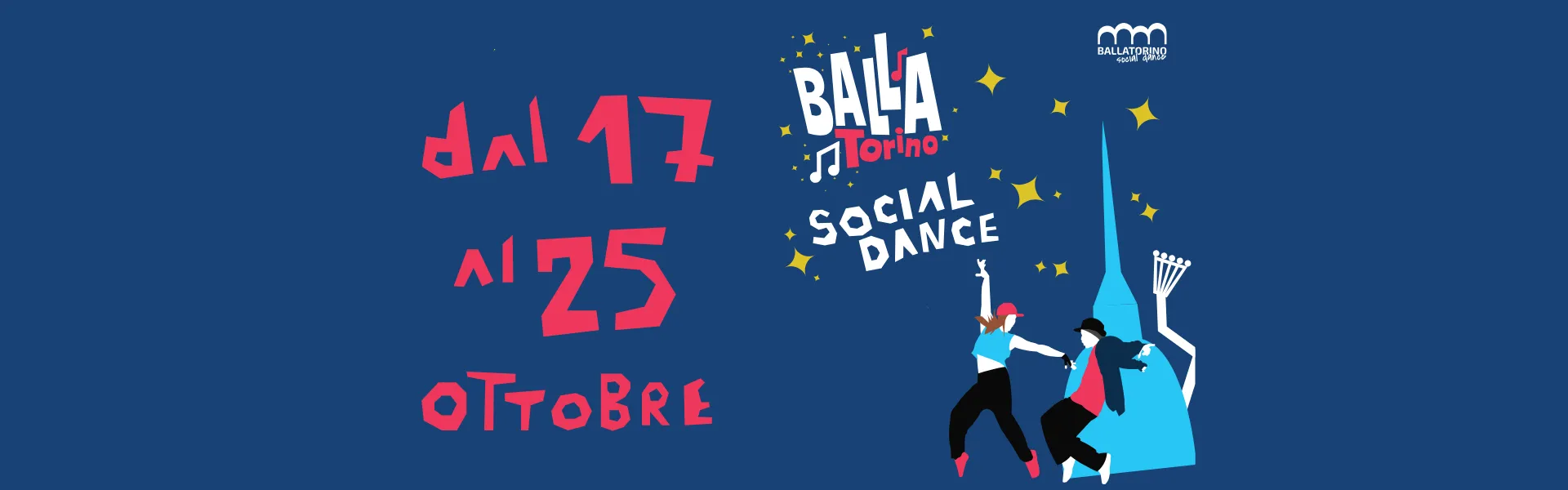 BallaTorino social dance dal 17 al 25 ottobre