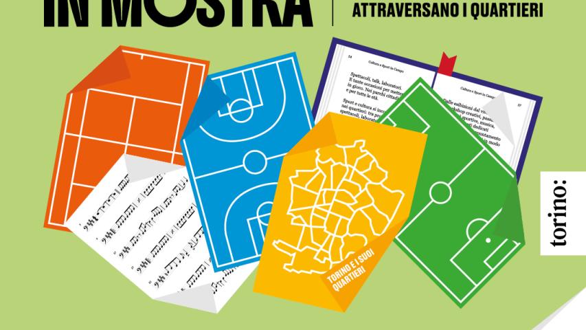Locandina festa dello sport + circoscrizioni in mostra circoscrizione 5
