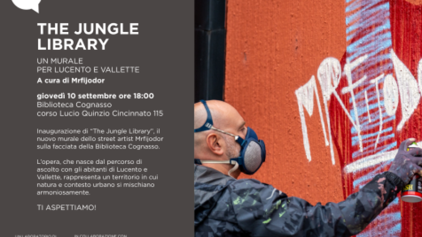 the jungle library locandina informativa