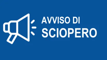 Avviso sciopero