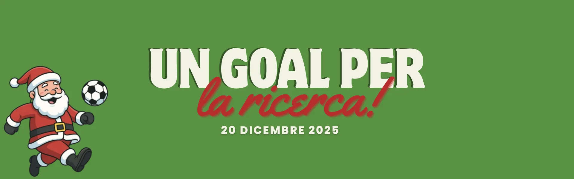 Un gol per la ricerca