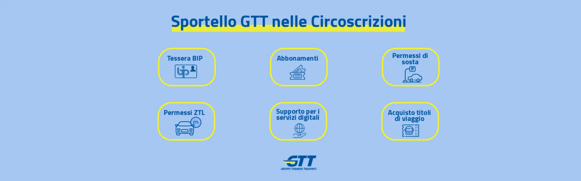 GTT nelle Circoscrizioni