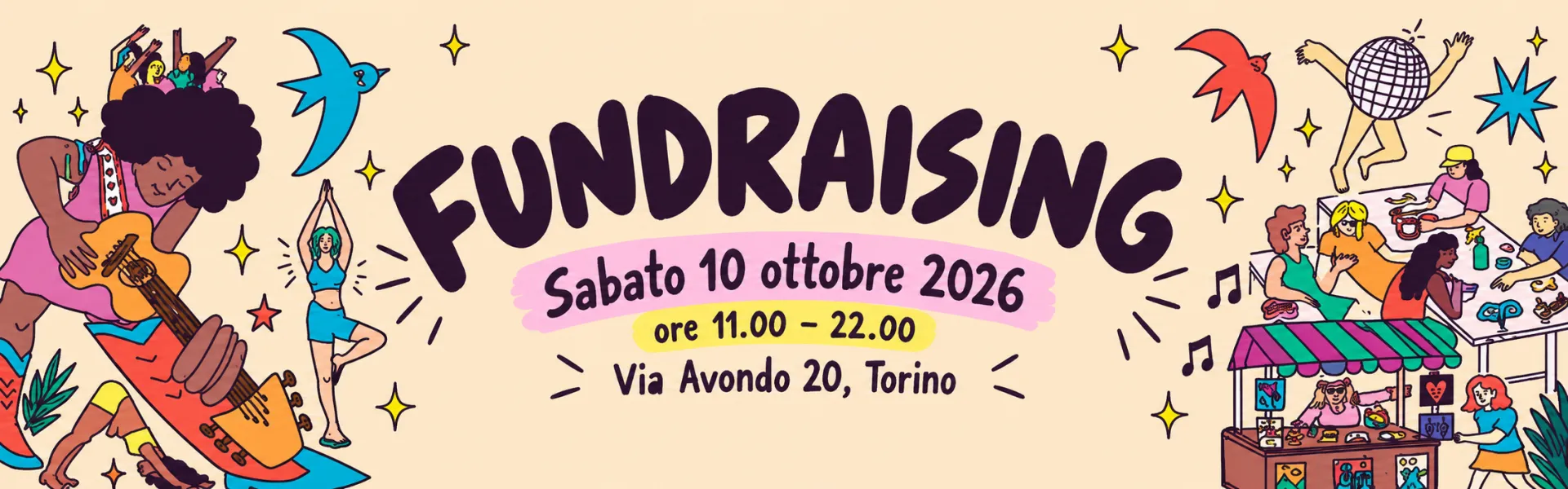 Festa Fundraising a Torino