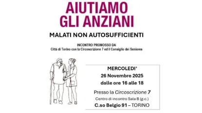 Aiutiamo gli anziani malati non autosufficienti