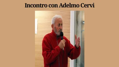 Incontro con Adelmo Cervi copertina
