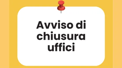 Chiusura uffici