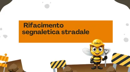 Rifacimento segnaletica stradale