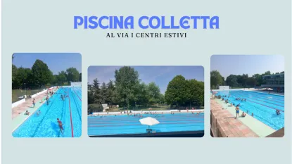 Piscina Colletta - Al via i Centri Estivi