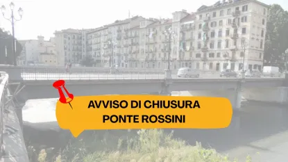 Avviso di chiusura Ponte Rossini